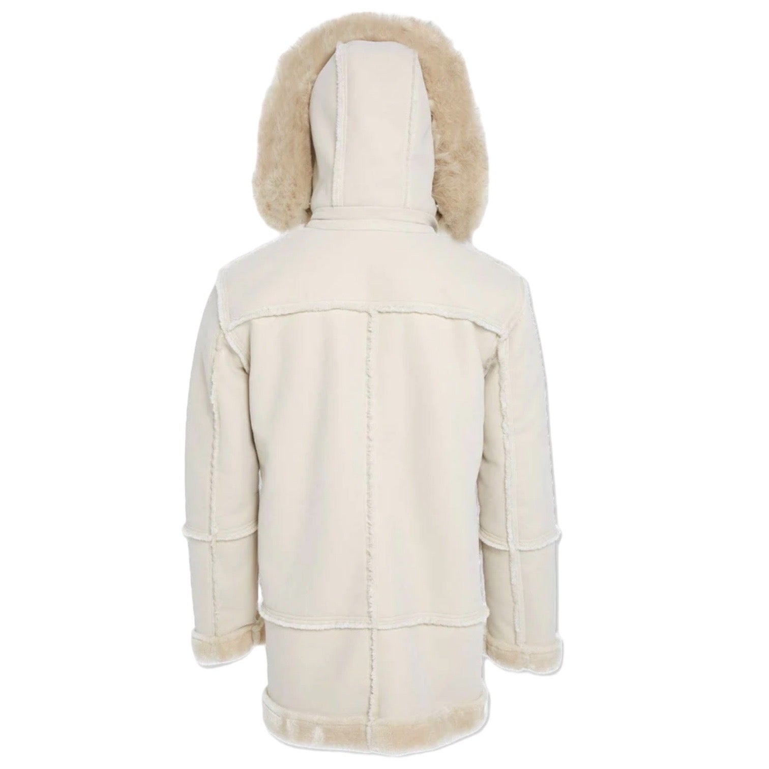 Jordan Craig Shearling Coat (Artic Wolf)