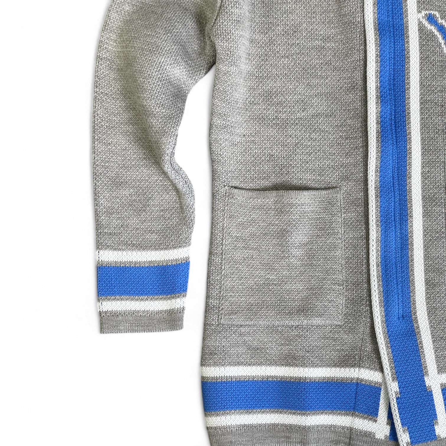 (Pre-Order) OIM "Detroit" 3/4 Length Sweater Jacket (Gray)