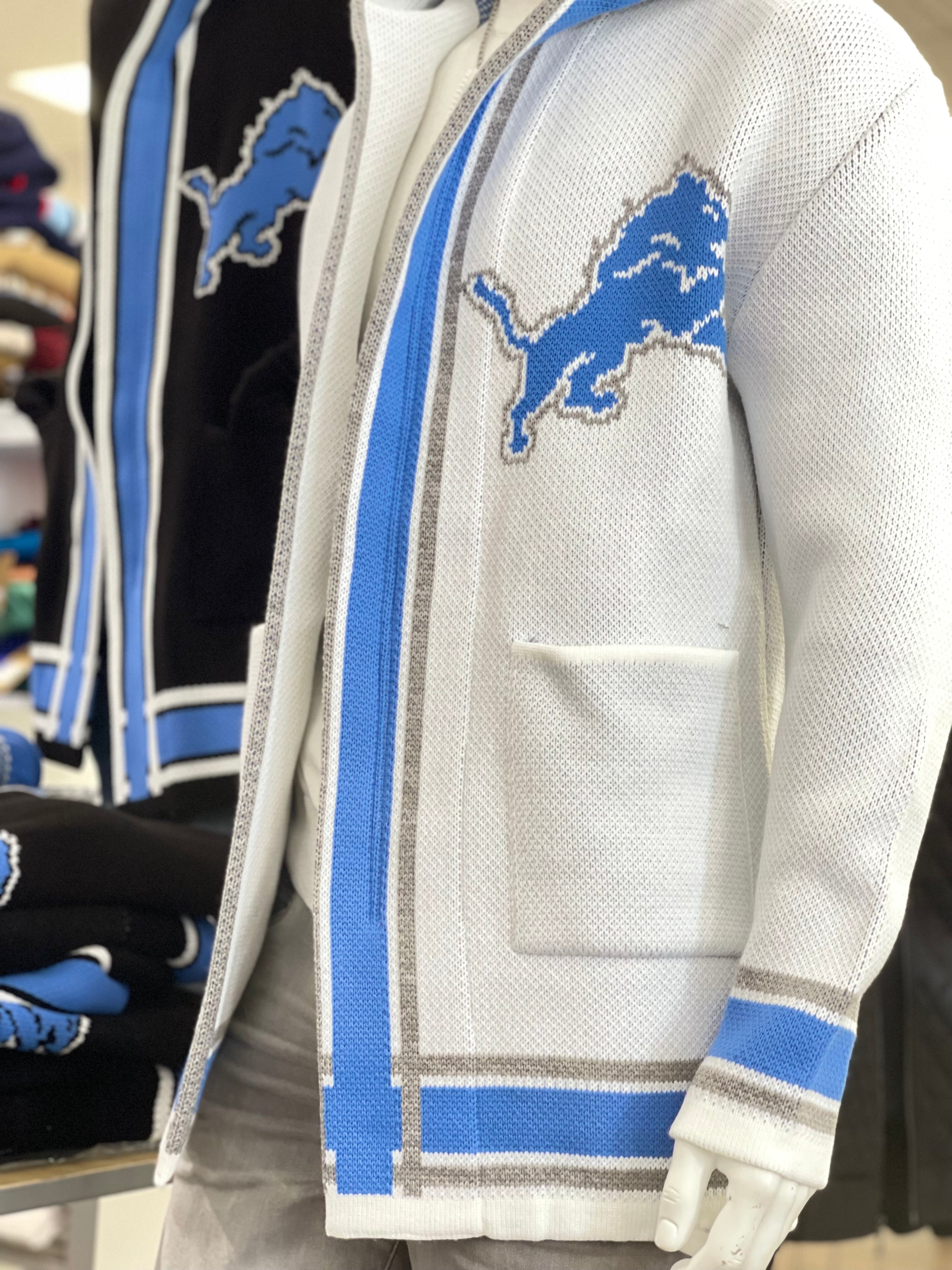 (Pre-Order) OIM "Detroit" 3/4 Length Sweater Jacket (White)