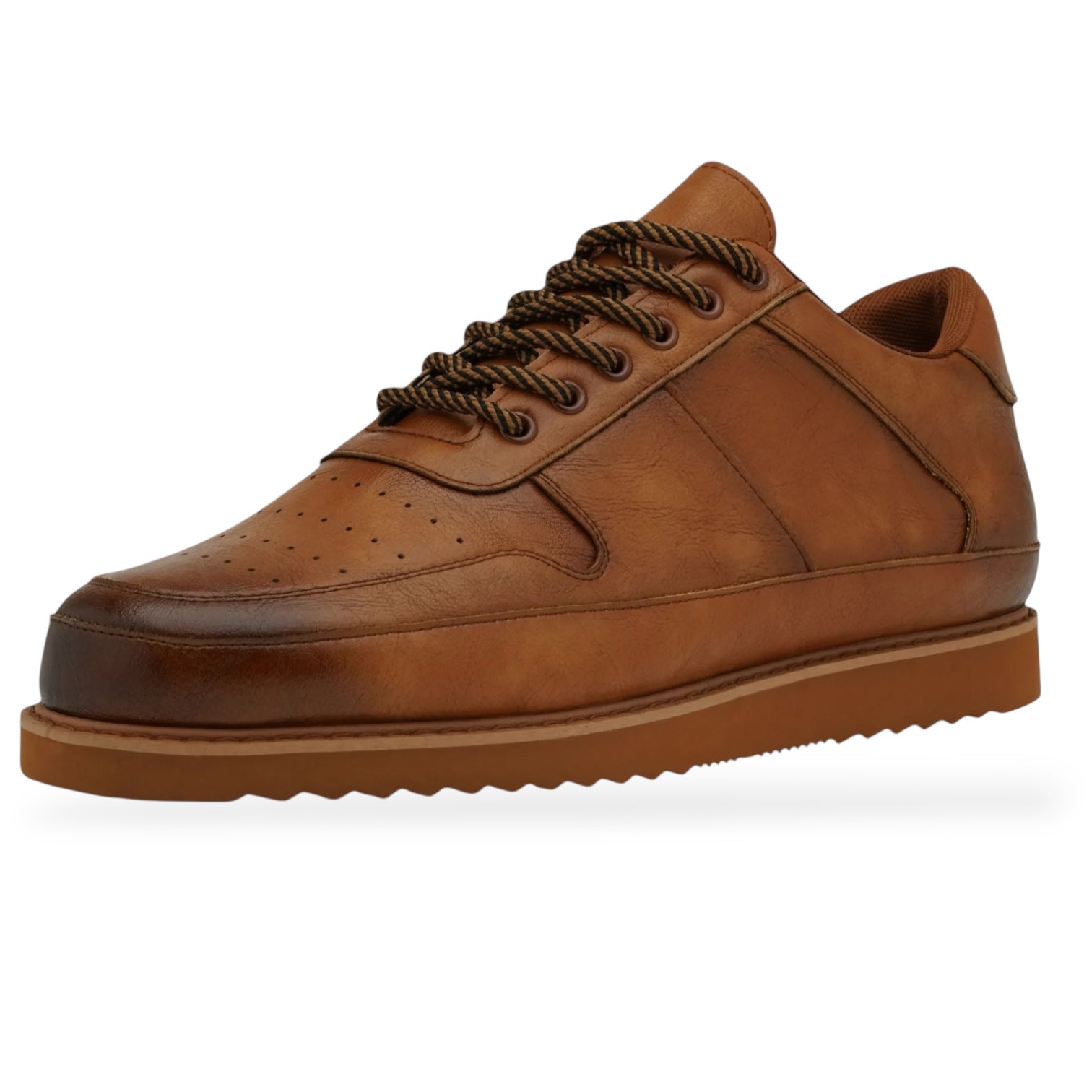 Tayno Casual Sneaker Shoe (Cognac)