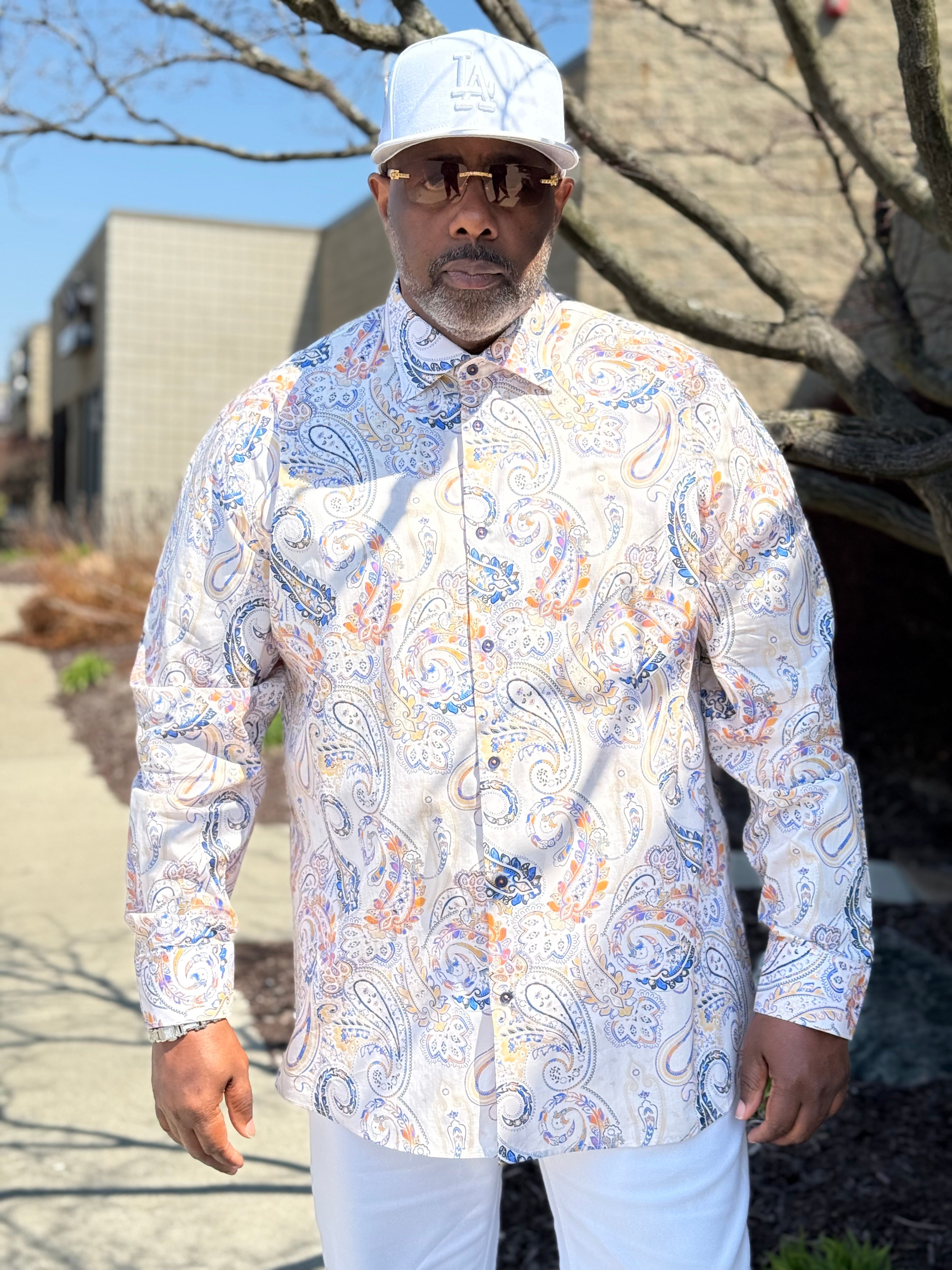Cigar Couture "Dexter" Shirt (Blue) 5020