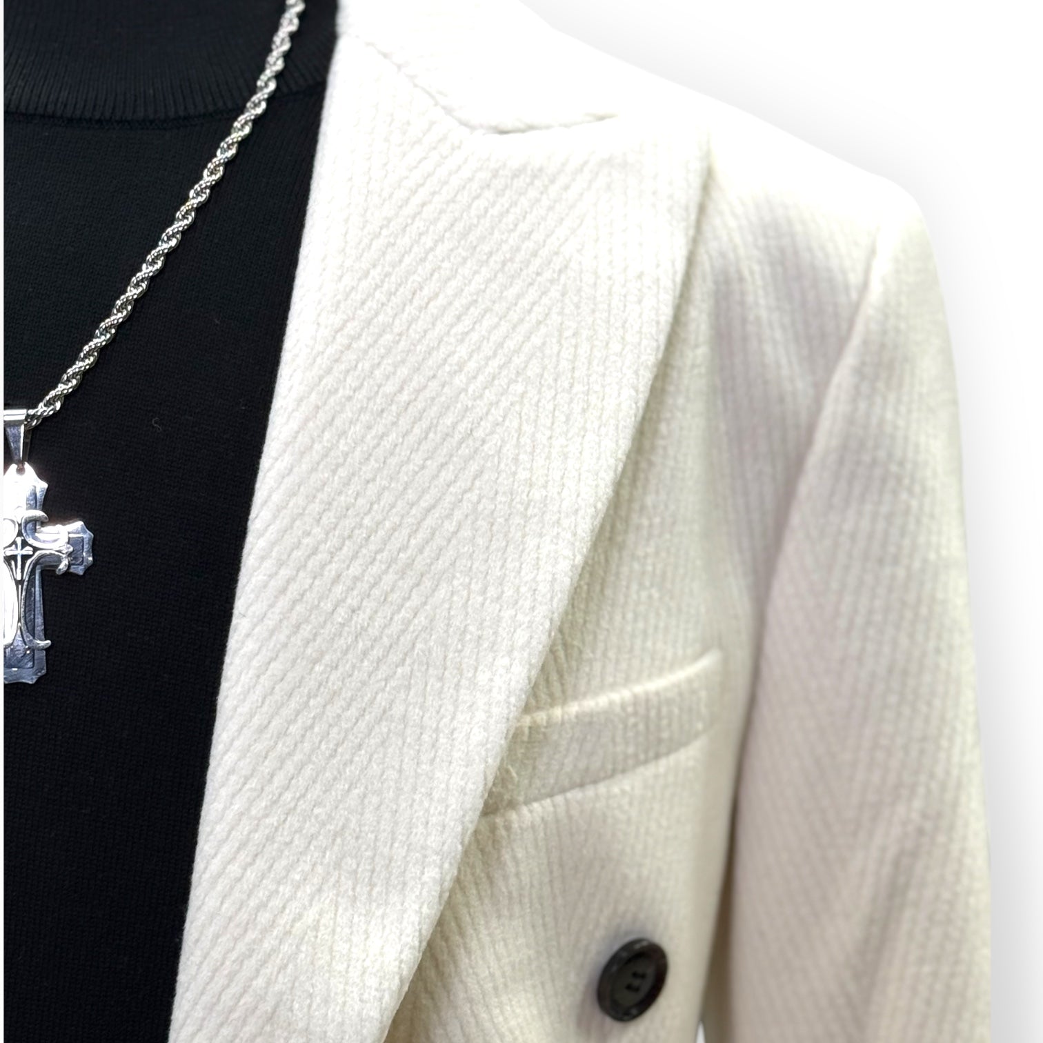 Lanzino DB Peacoat Blazer (Winter White)