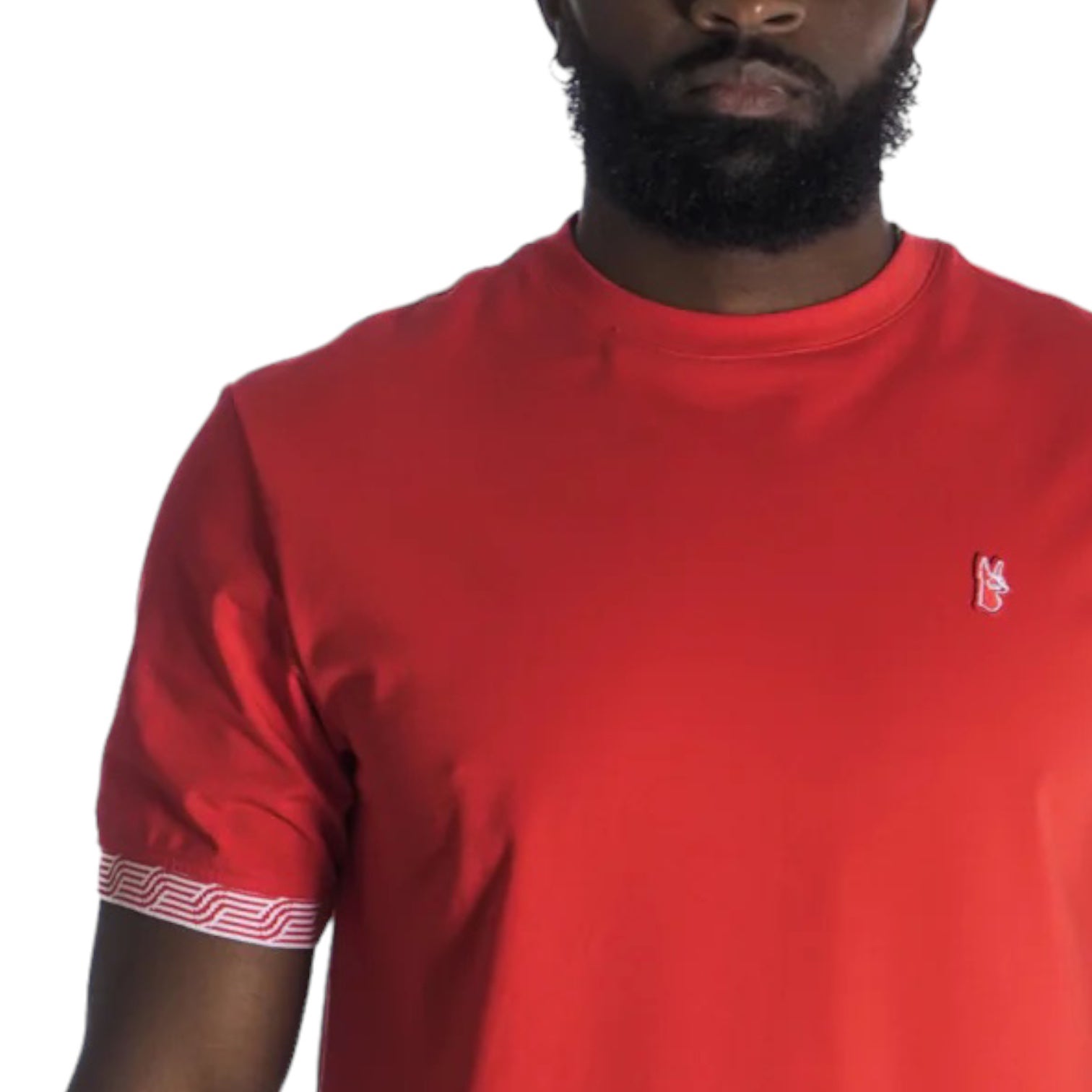 Makobi "Breeze" Short Set (Red/White)
