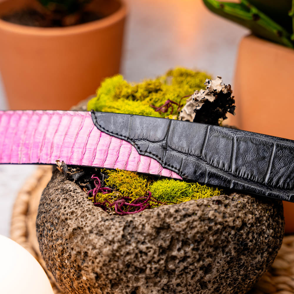 Moncalieri Belt Pink / Gray