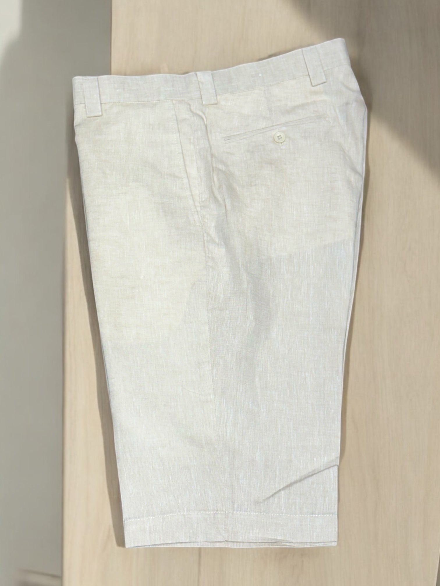 Inserch Linen Short (Oatmeal) 7172