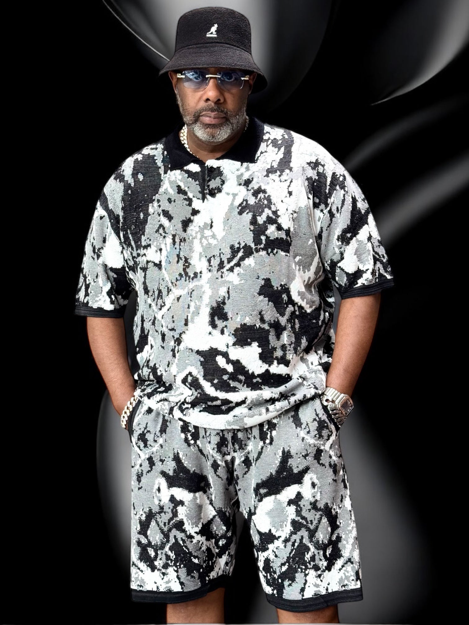 The "Brice" Short Set (Black)
