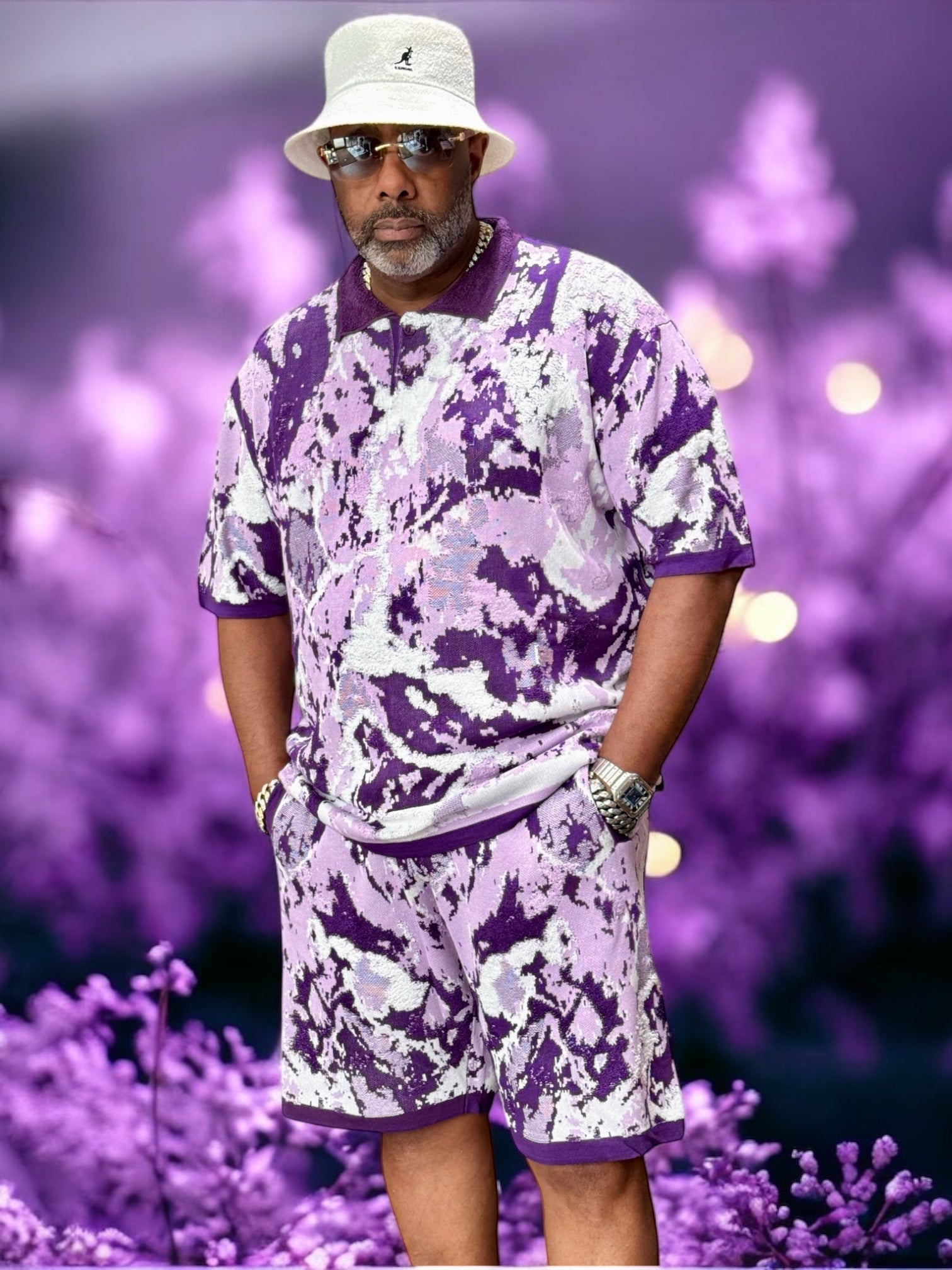 The "Brice" Short Set (Purple)