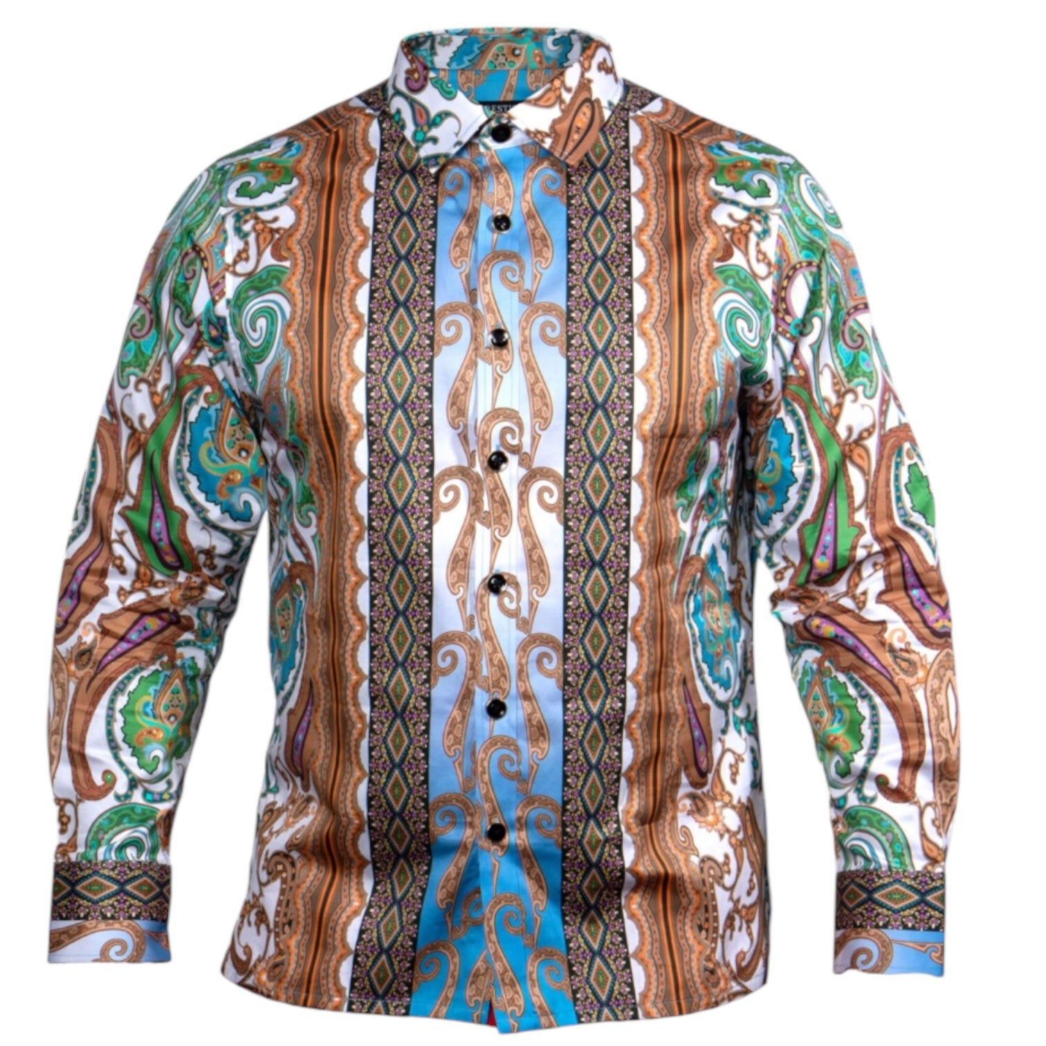 Prestige Cotton Luxury Shirt (Blue) 401