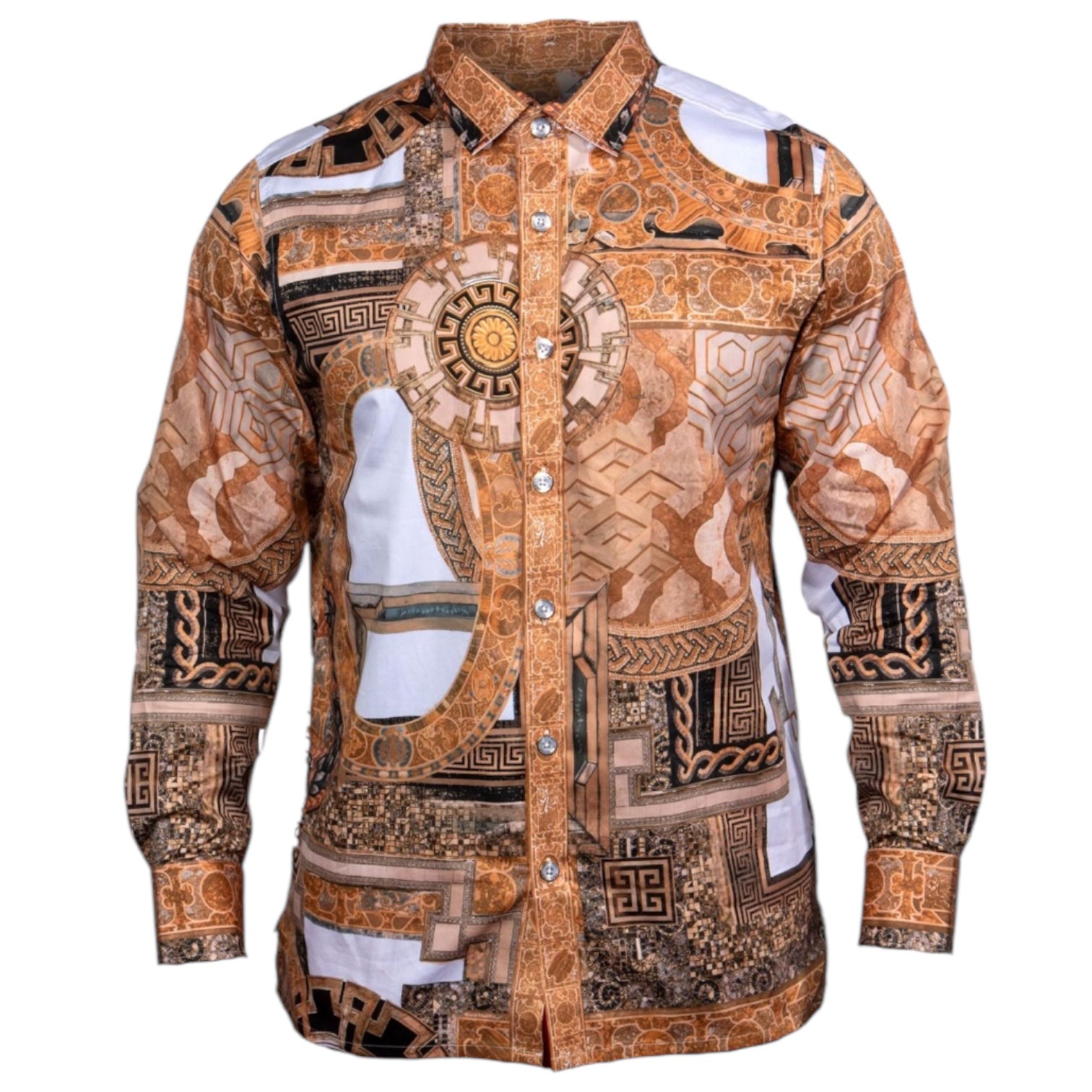 Prestige Cotton Luxury Shirt (Gold) 402