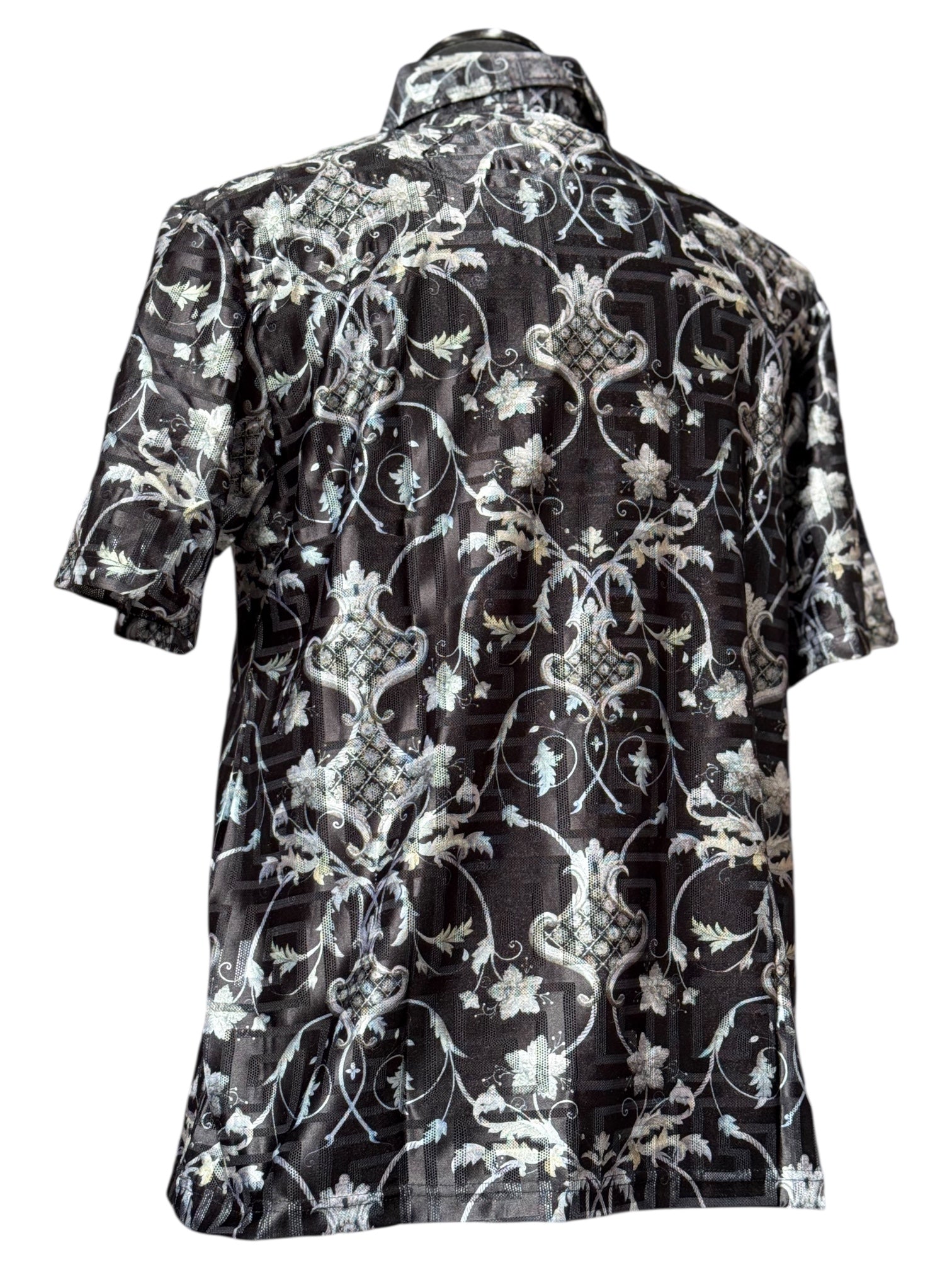 Prestige Digital Graphic Polo (Black) 535