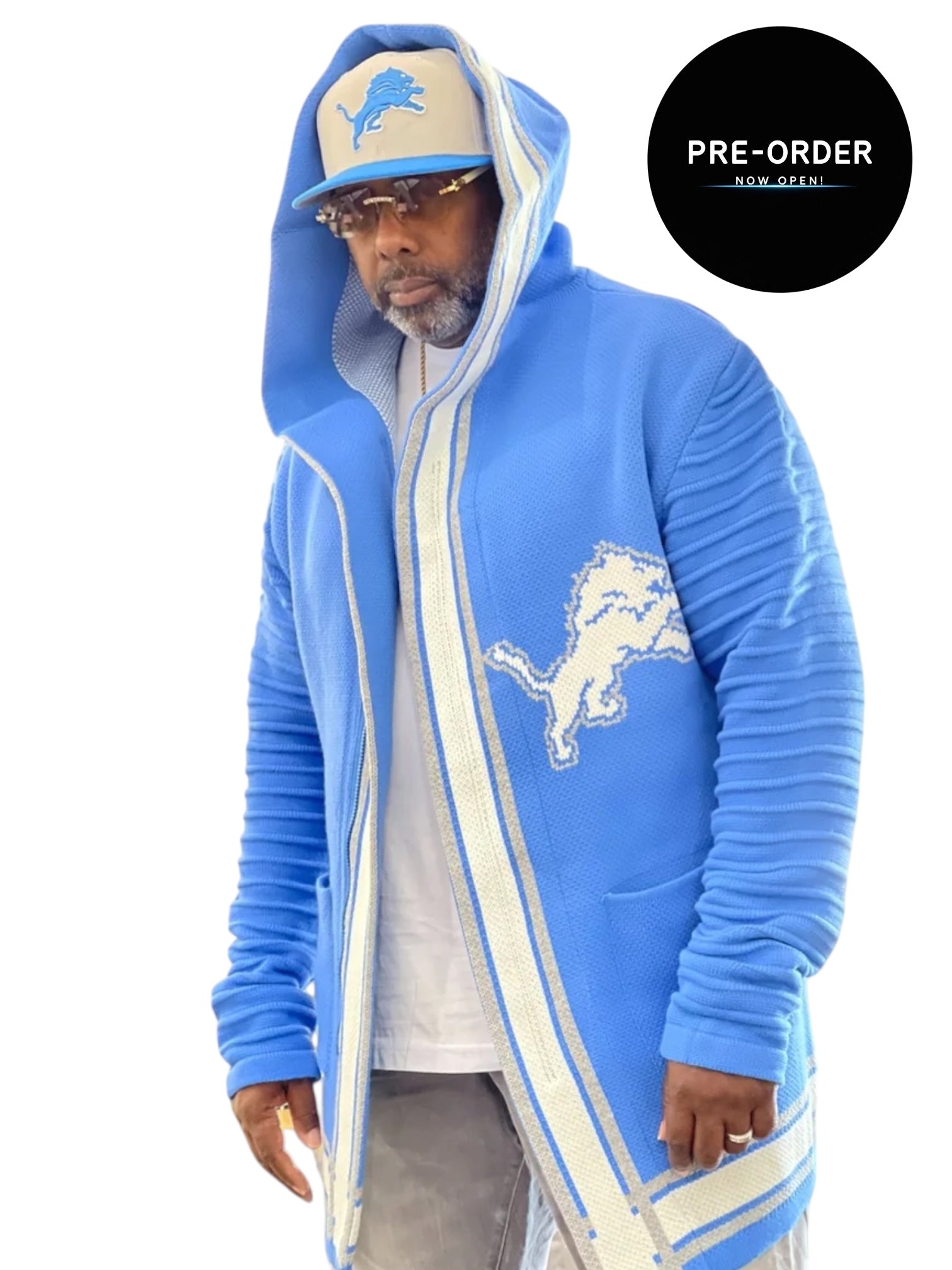 (Pre-Order) OIM "Detroit" 3/4 Length Throwover (Blue)