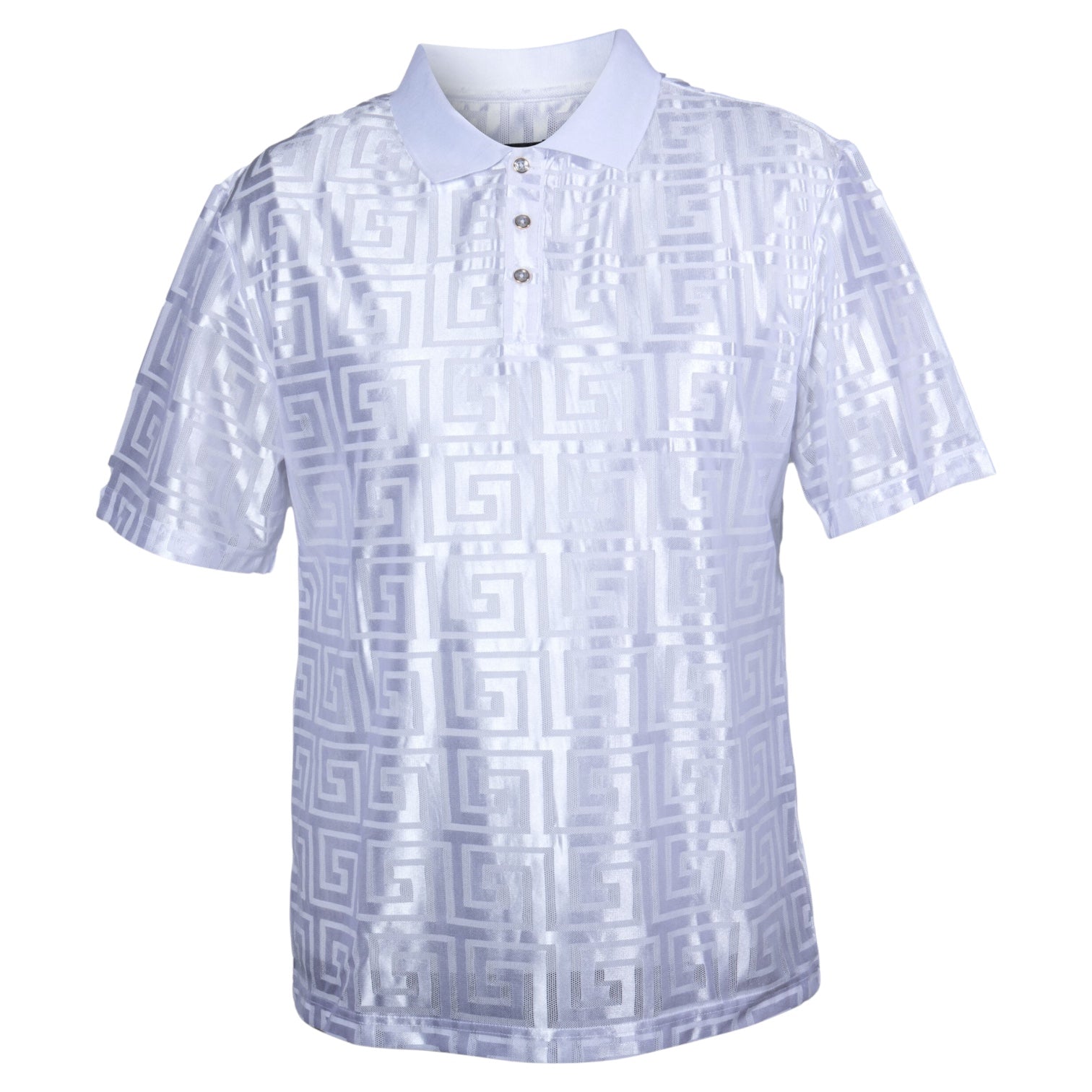 Prestige Digital Graphic Polo (White) 533