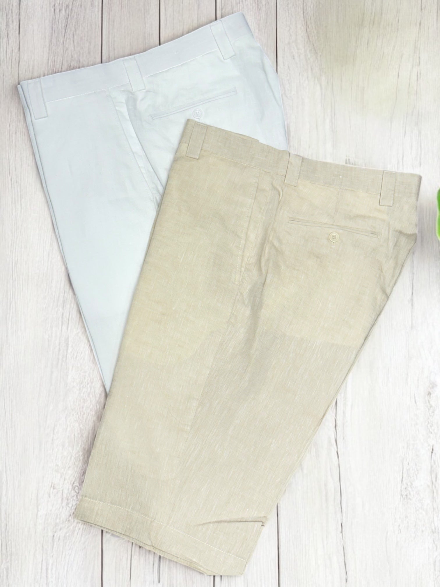 Inserch Linen Short (Oatmeal) 7172