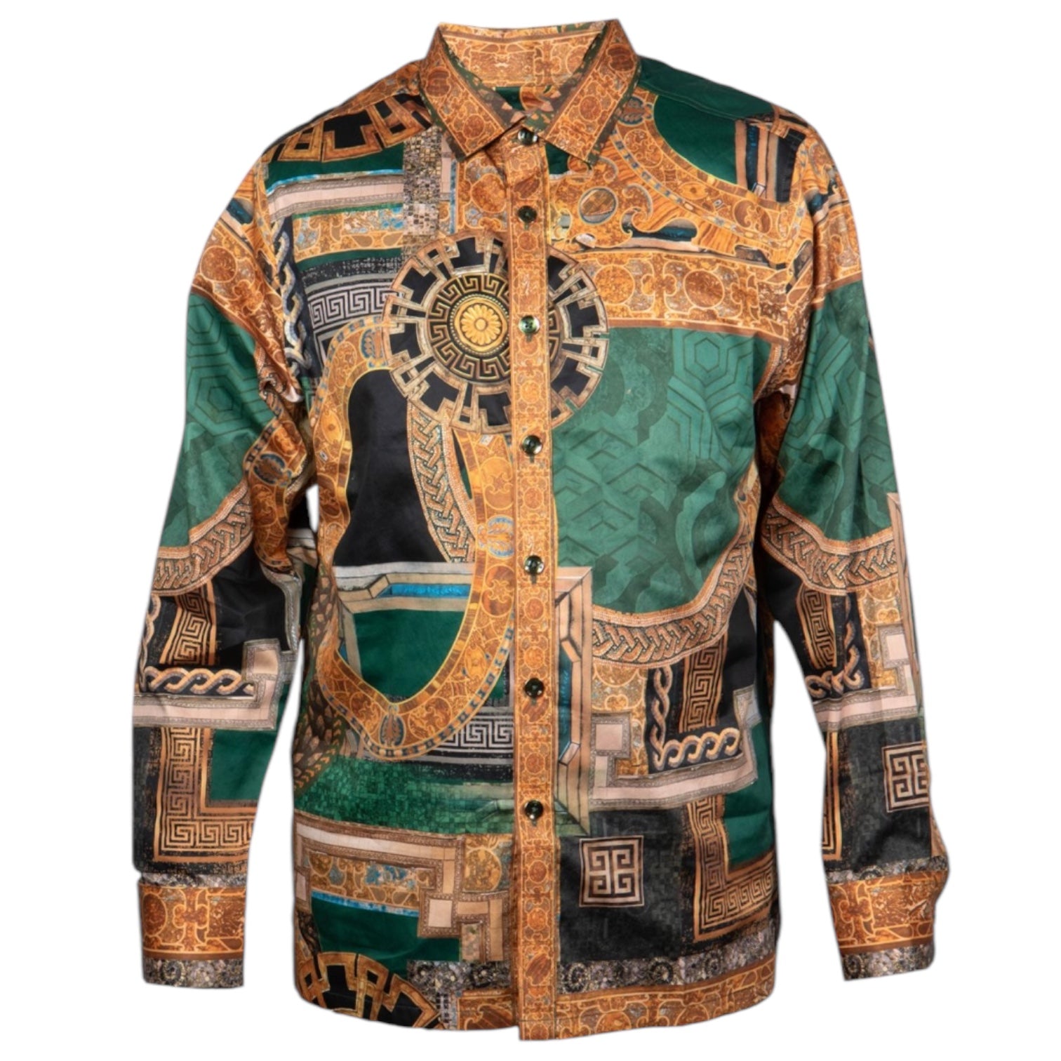 Prestige Cotton Luxury Shirt (Green) 402