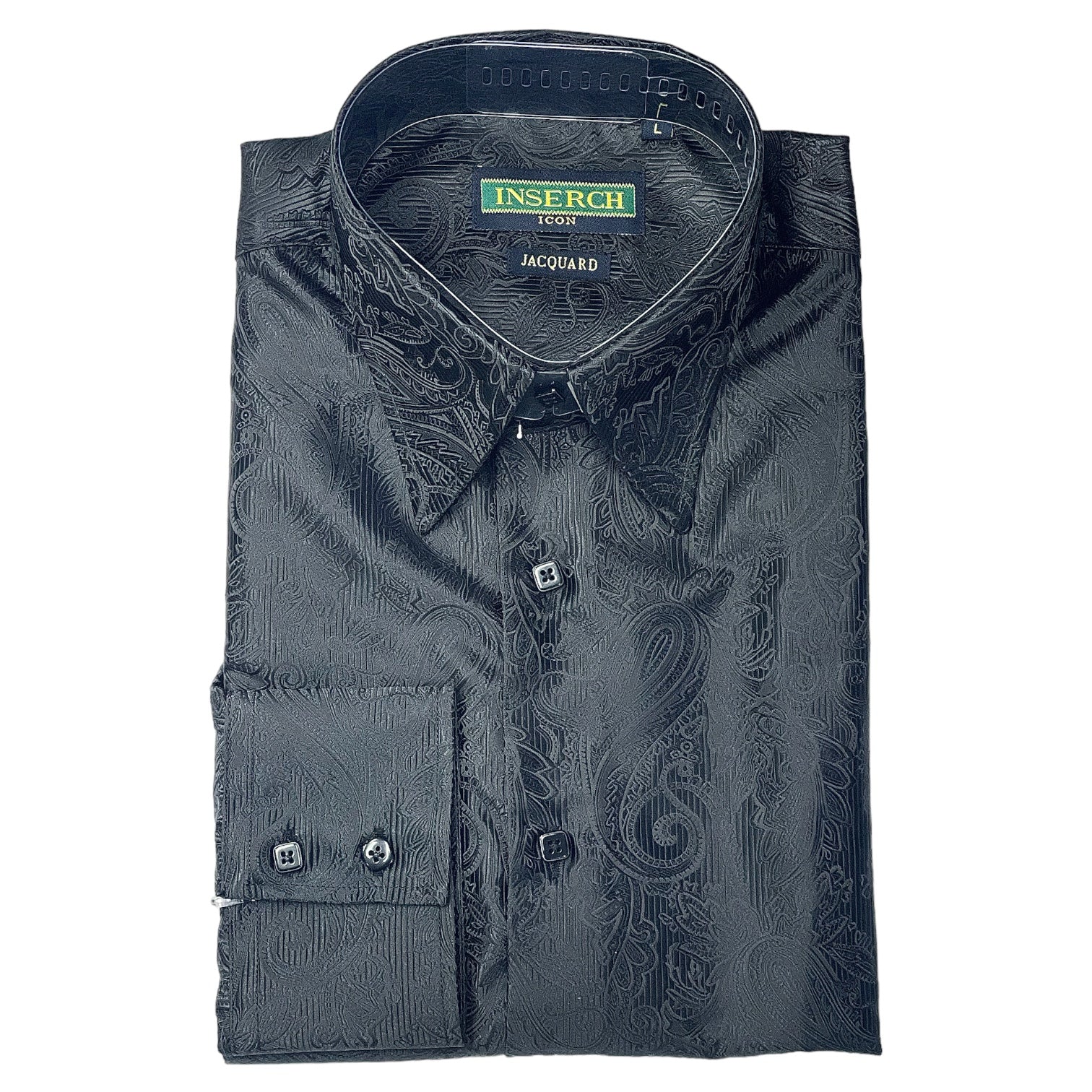 Inserch "luxton" Button Ups L/S (Black)