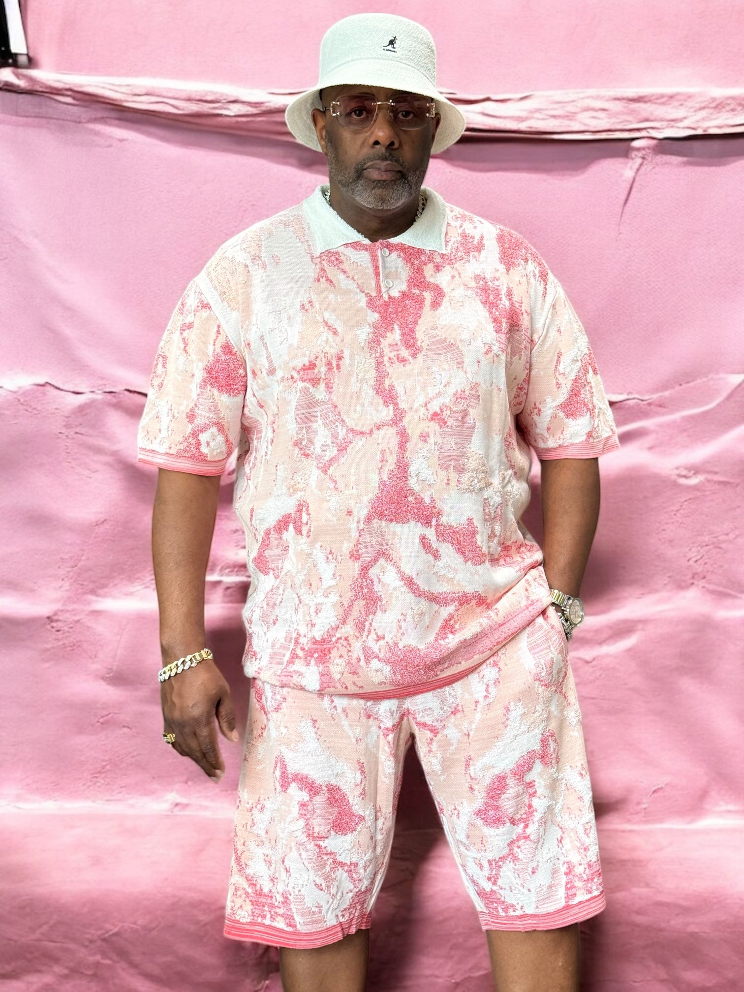 The "Brice" Short Set (Pink)