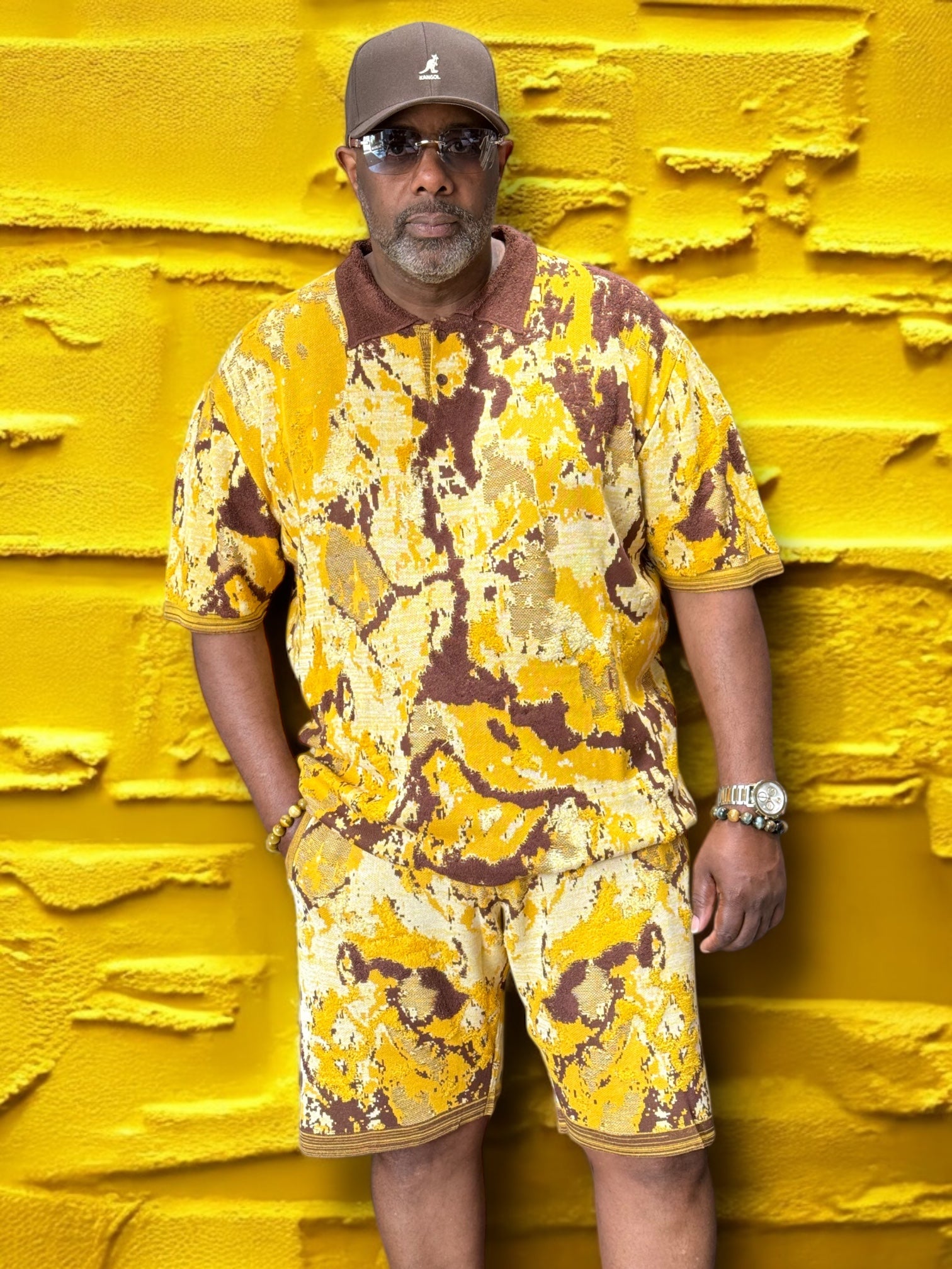 The "Brice" Short Set (Gold)