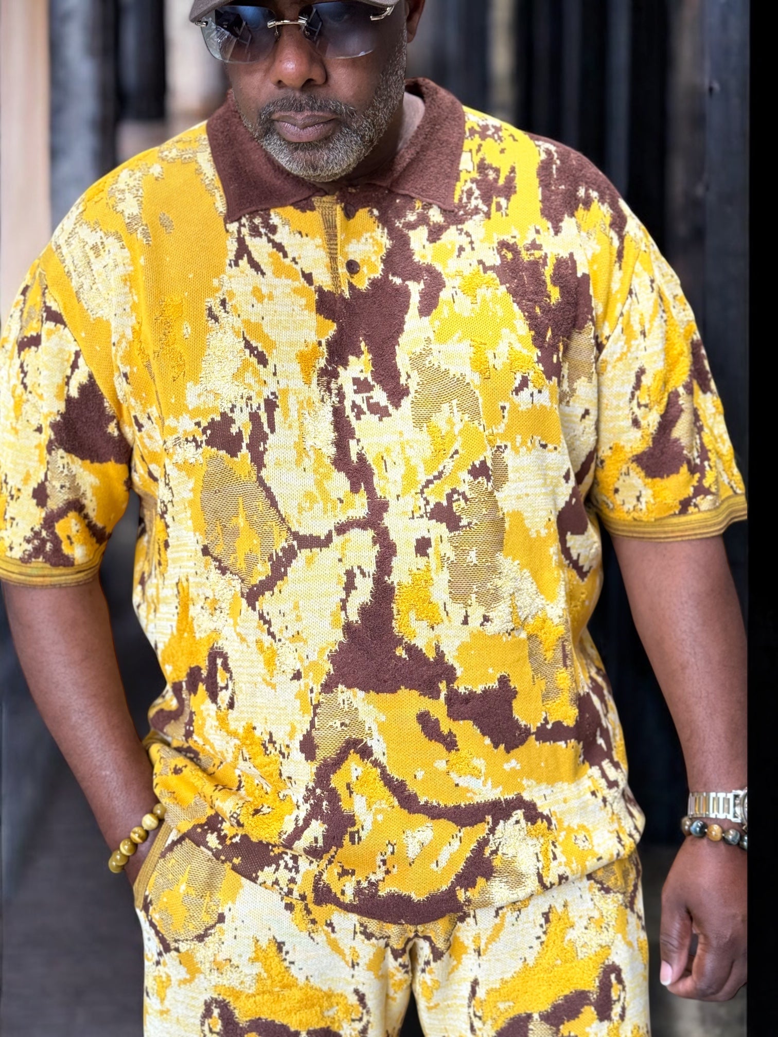 The "Brice" Short Set (Gold)
