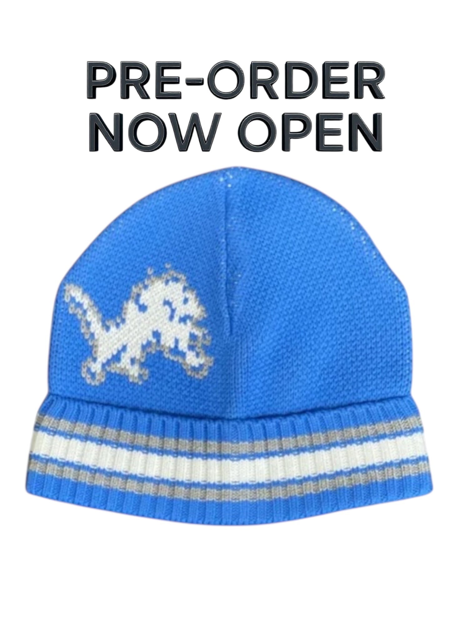 (Pre-Order) OIM "Detroit" Beanie Hat (Blue)