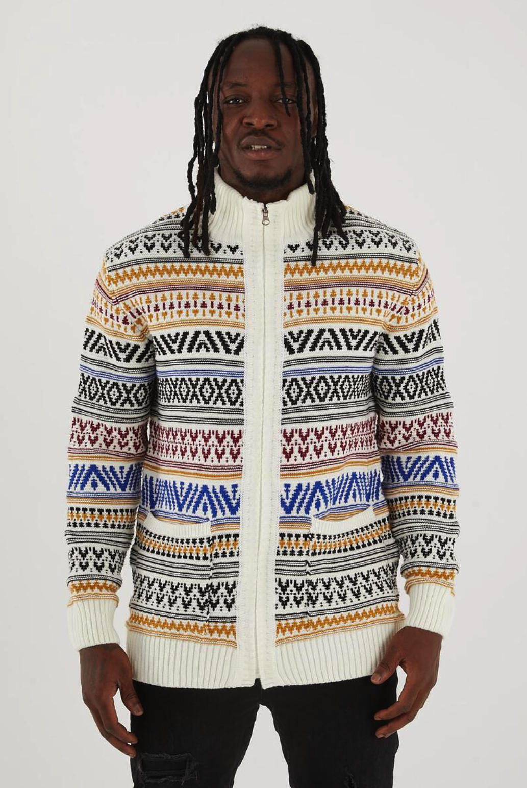 Florence Sweater Bomber (Ivory) OIM