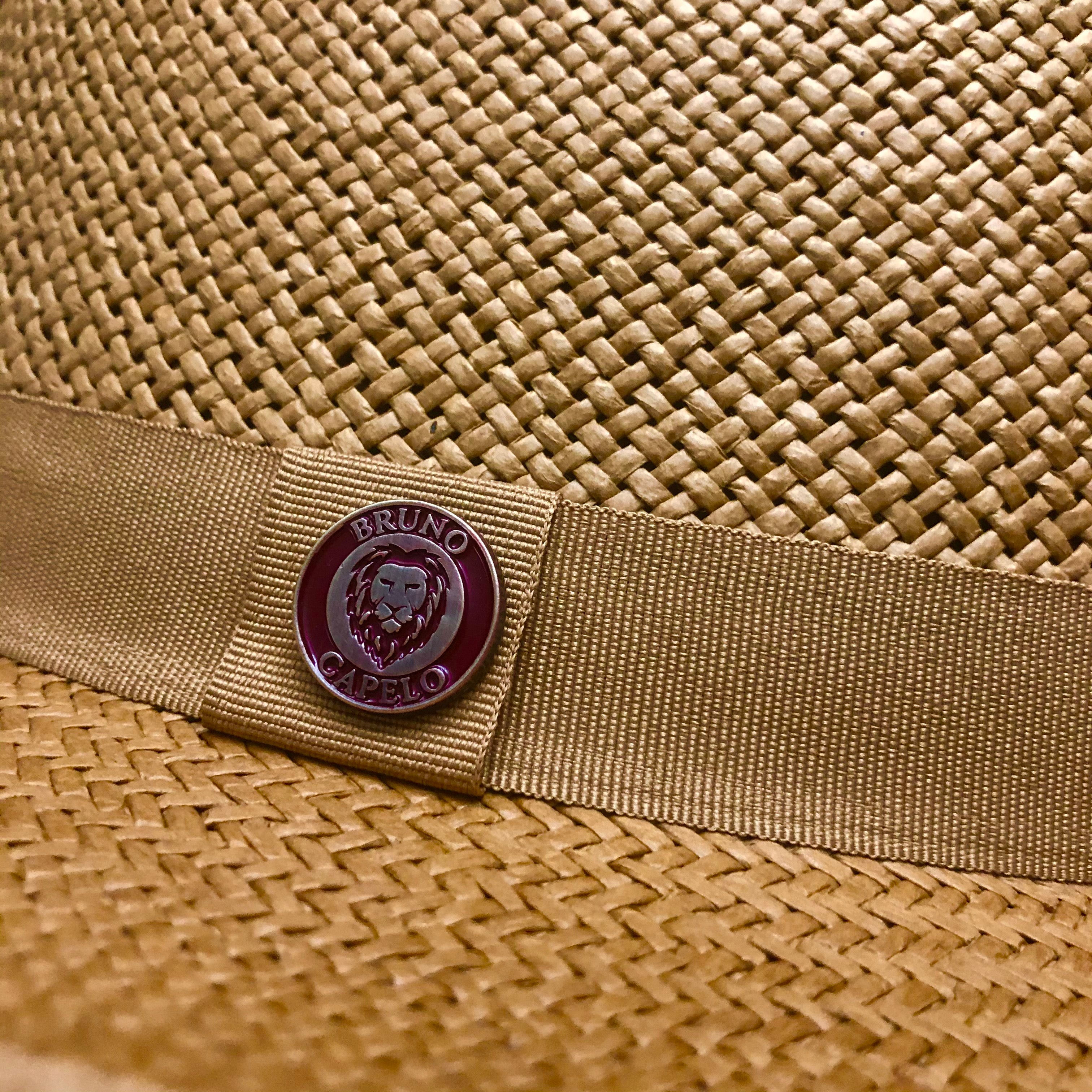 Bruno Capelo Straw Hat Luca (Acorn/Red)