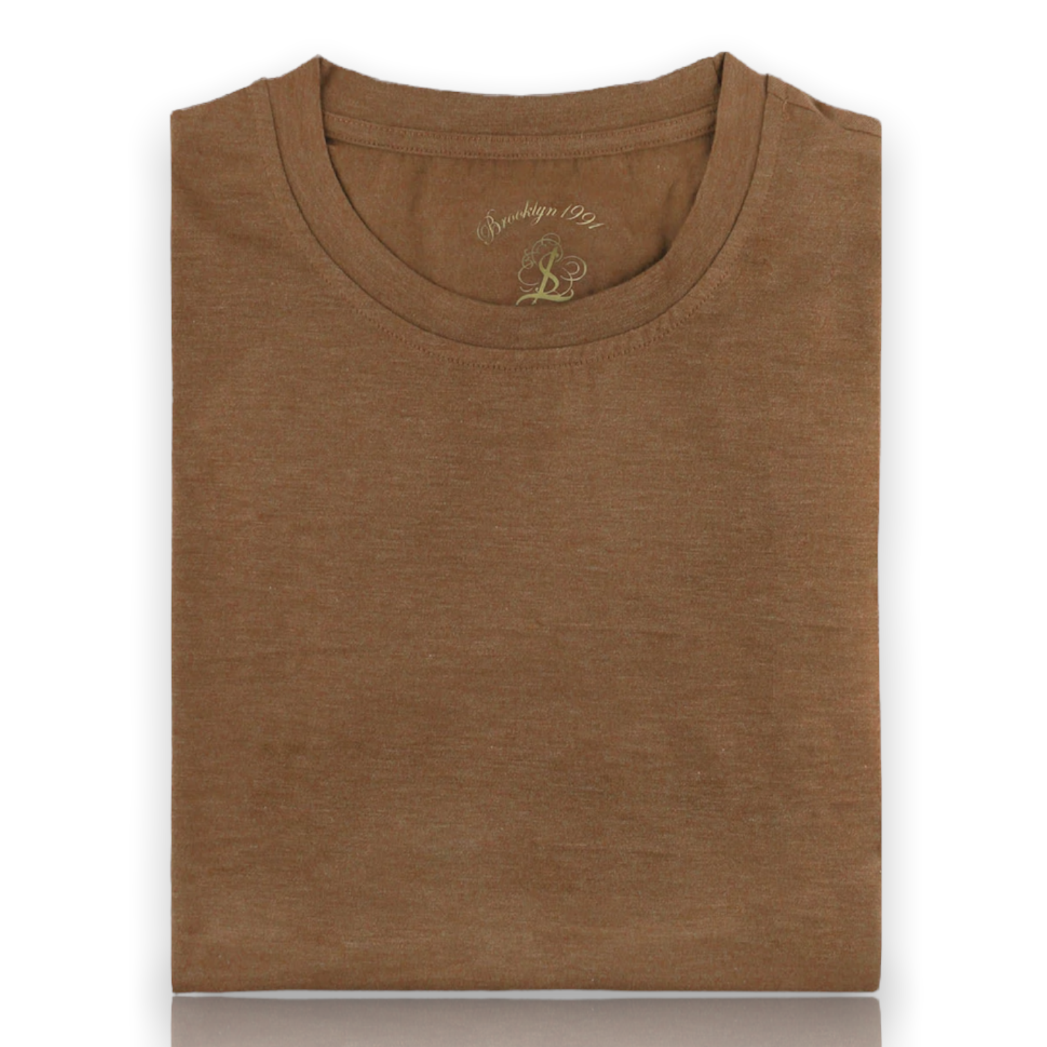 Steven Land Brushed Crew Neck (Brown)
