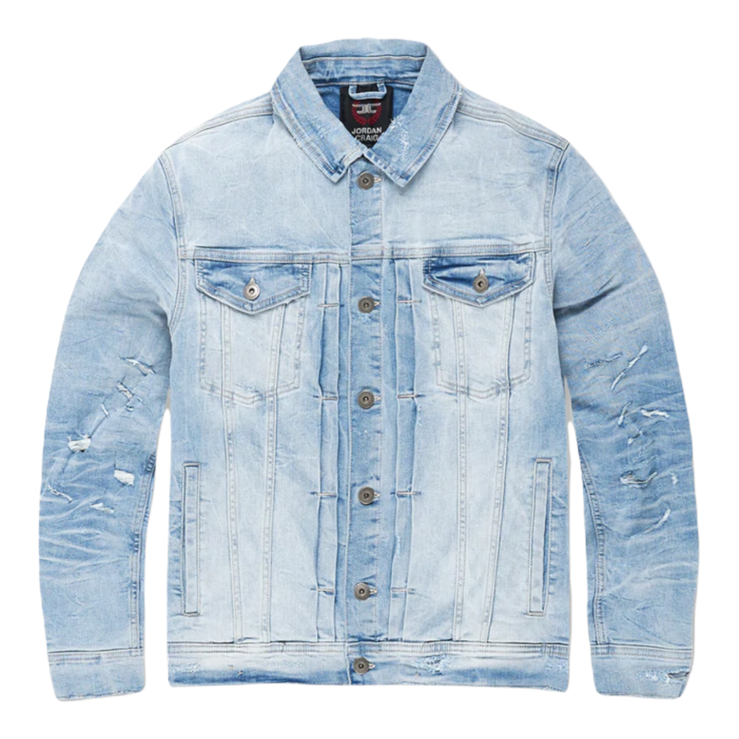 Jordan Craig "Hartford" Denim Jacket (Sky Blue) 350R