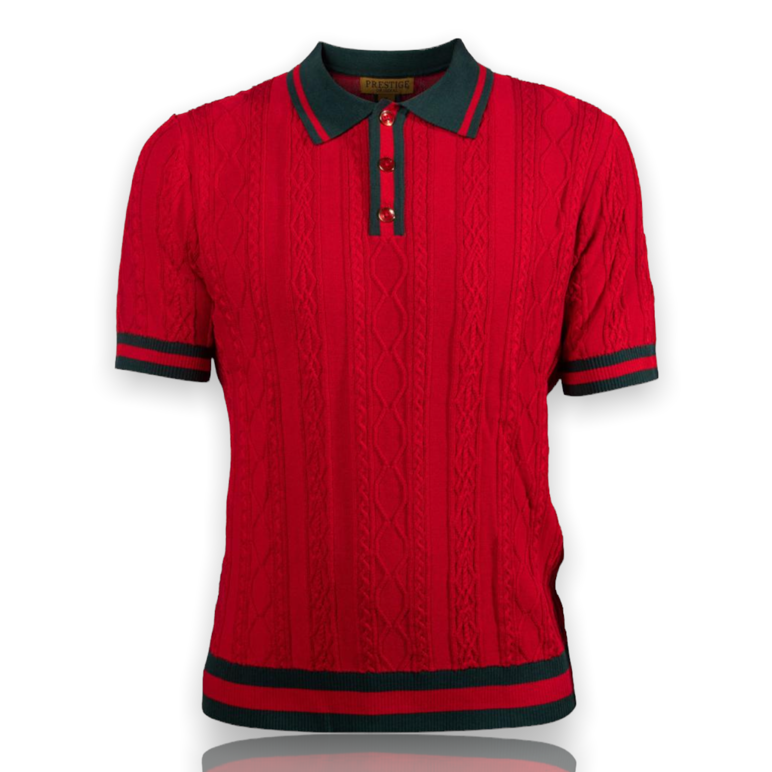 Prestige "Highrise2.0" Luxury Knit (Red/Green) 185